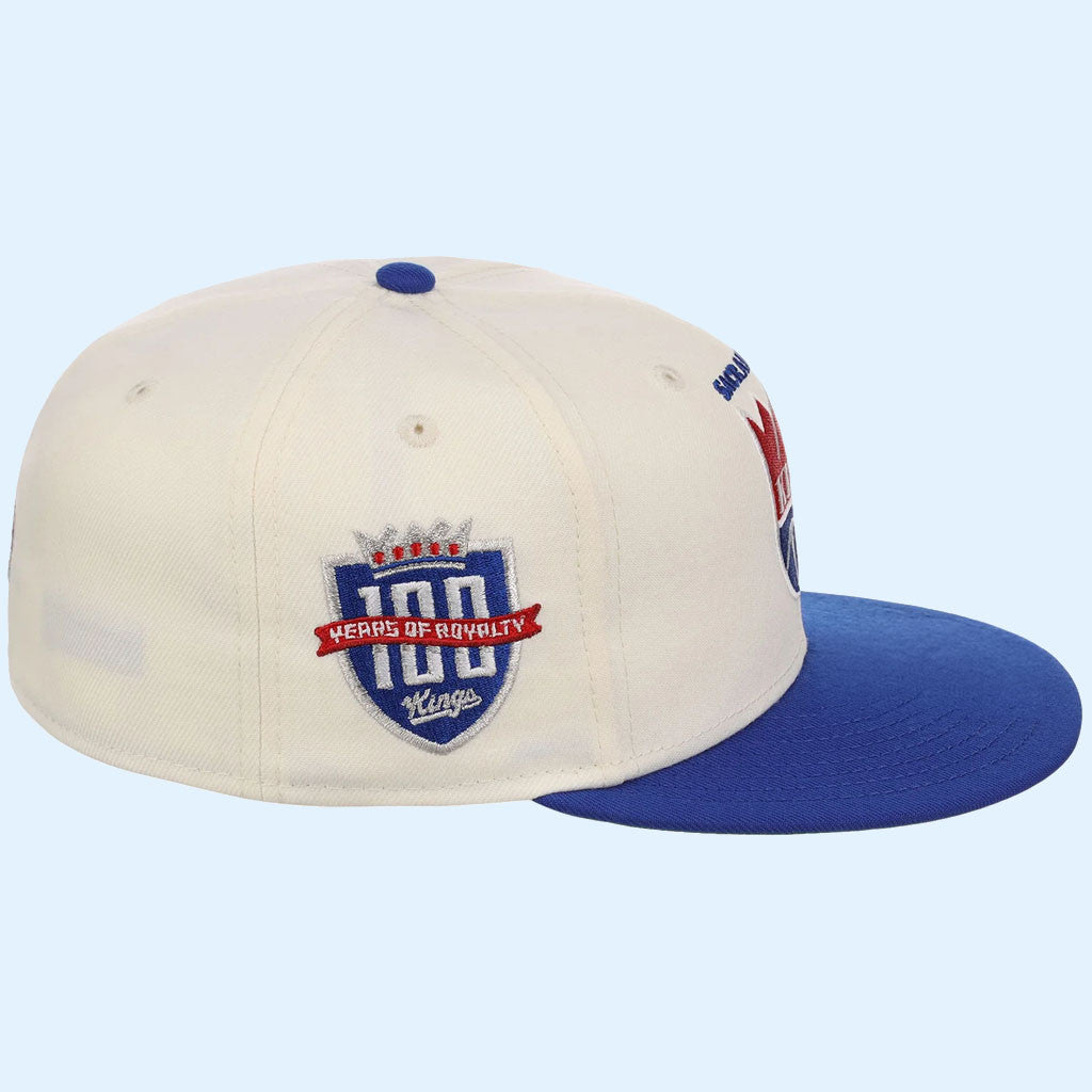 NBA Chrome OTC X Lids Hat Drop Merch Sacramento Kings New Era Snapback Hat Present For Fans