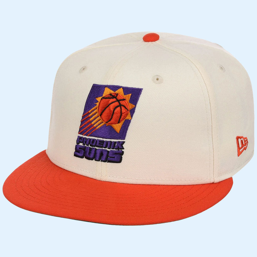 NBA Chrome OTC X Lids Hat Drop Merch Phoenix Suns New Era Snapback Hat Basketball Gifts Ideas