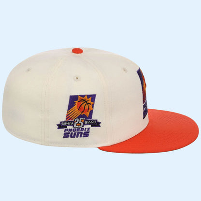 NBA Chrome OTC X Lids Hat Drop Merch Phoenix Suns New Era Snapback Hat Basketball Gifts Ideas