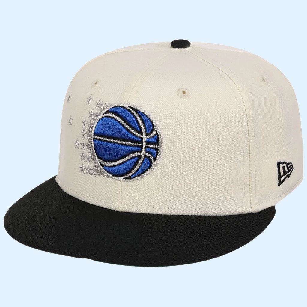 NBA Chrome OTC X Lids Hat Drop Merch Orlando Magic New Era Snapback Hat Basketball Themed Gifts