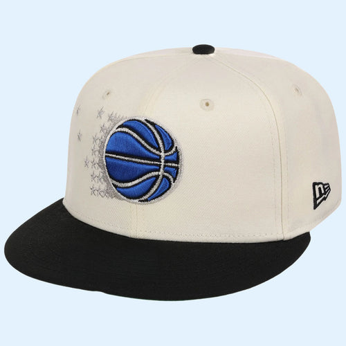 NBA Chrome OTC X Lids Hat Drop Merch Orlando Magic New Era Snapback Hat Basketball Themed Gifts