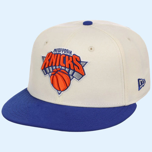 NBA Chrome OTC X Lids Hat Drop Merch New York Knicks New Era Snapback Hat NY Knicks Merch Gifts