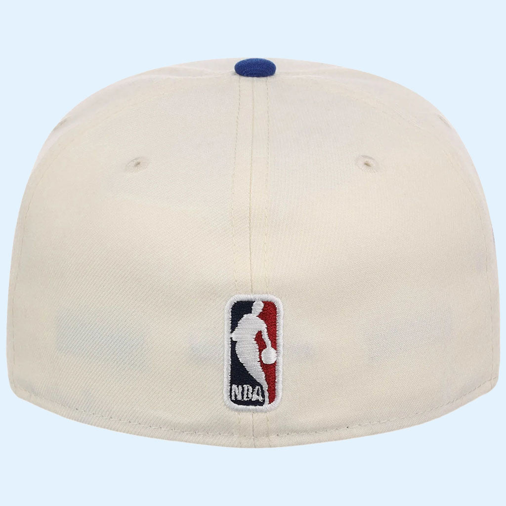 NBA Chrome OTC X Lids Hat Drop Merch New Jersey Nets New Era Snapback Hat Basketball Fan Gifts