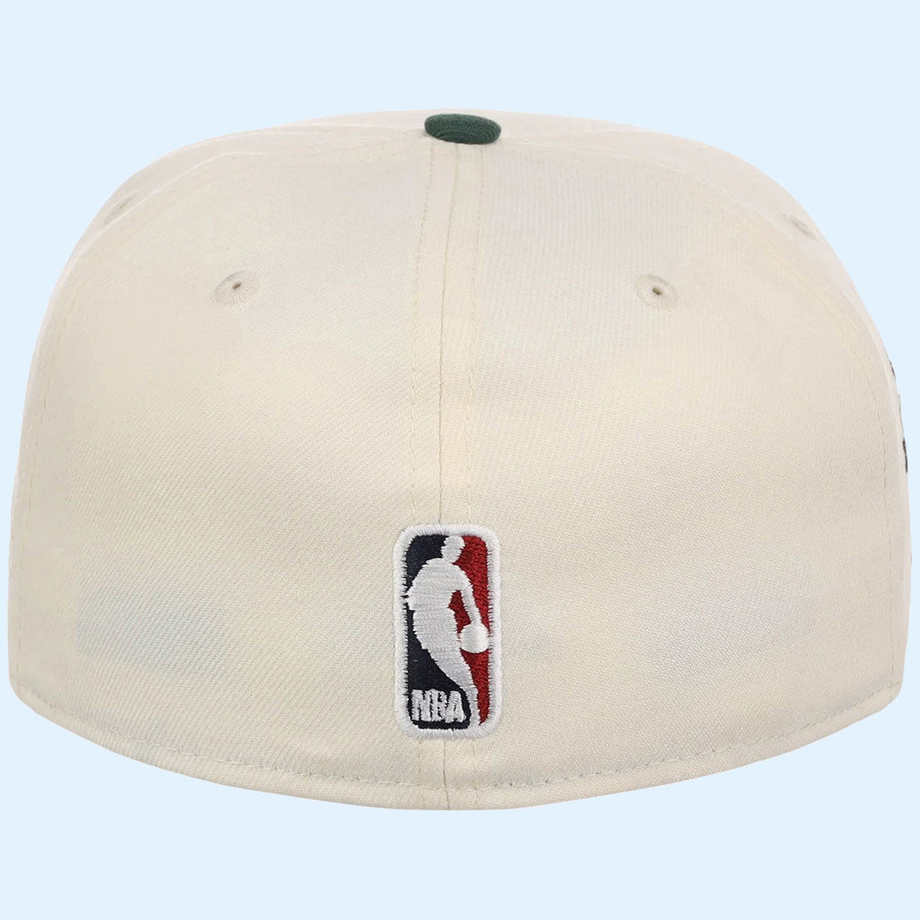 NBA Chrome OTC X Lids Hat Drop Merch Milwaukee Bucks New Era Snapback Hat Basketball Lover Gift