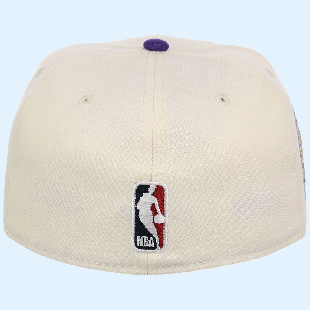 NBA Chrome OTC X Lids Hat Drop Merch Los Angeles Lakers New Era Snapback Hat Basketball Gifts