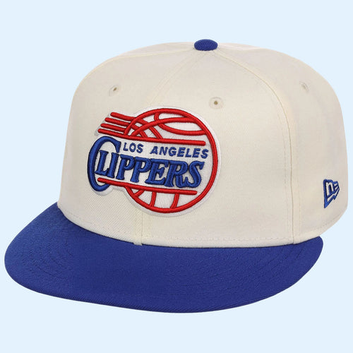 NBA Chrome OTC X Lids Hat Drop Merch Los Angeles Clippers New Era Snapback Hat Clippers Merch