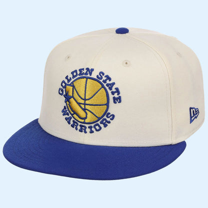 NBA Chrome OTC X Lids Hat Drop Merch Golden State Warriors New Era Snapback Hat Gift For Fans