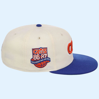 NBA Chrome OTC X Lids Hat Drop Merch Cleveland Cavaliers New Era Snapback Hat Embroidered