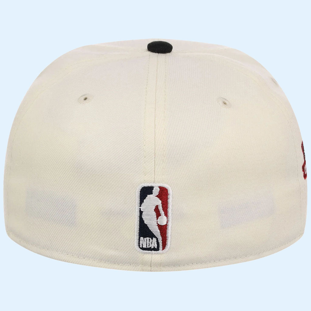 NBA Chrome OTC X Lids Hat Drop Merch Chicago Bulls New Era Snapback Hat Embroidered Bulls Merch