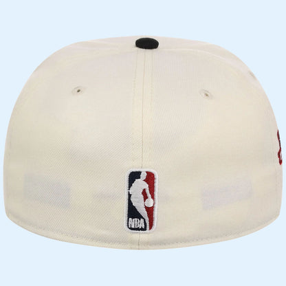 NBA Chrome OTC X Lids Hat Drop Merch Chicago Bulls New Era Snapback Hat Embroidered Bulls Merch