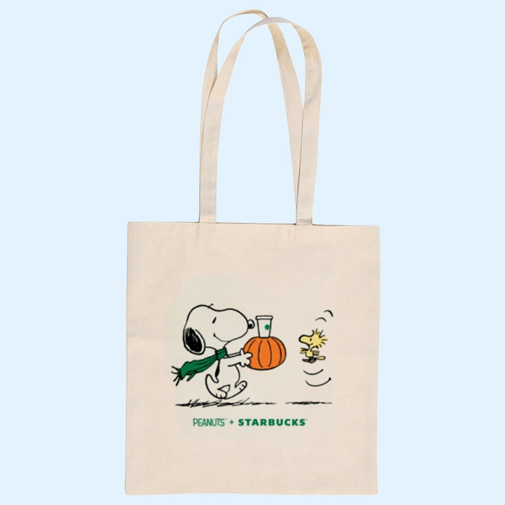 Starbucks Peanuts Merch 2026 Snoopy Tote Bag Snoopy Collection Starbucks Merch Gift For BFF