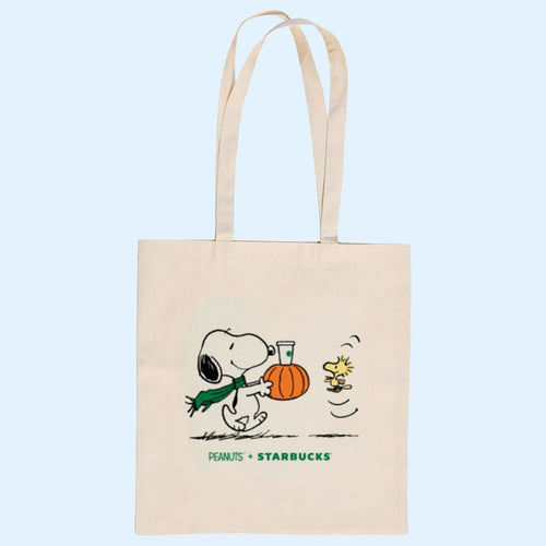 Starbucks Peanuts Merch 2026 Snoopy Tote Bag Snoopy Collection Starbucks Merch Gift For BFF