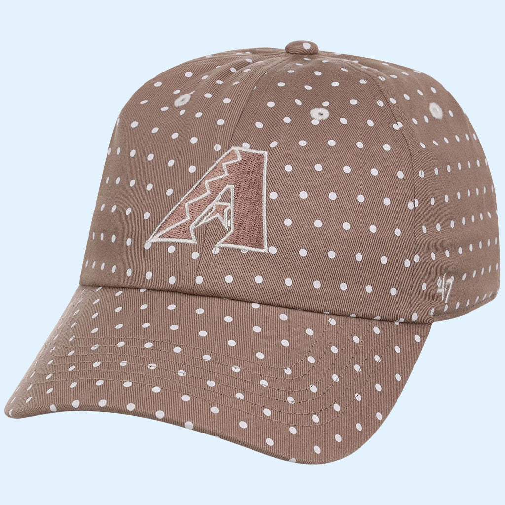 Lids Hat Drop Polka Dot Collection Merch Arizona Diamondbacks 47 Clean Up Hat Embroidered