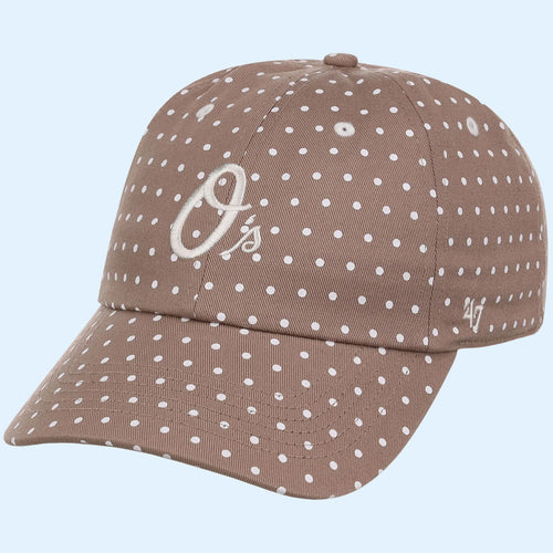 Lids Hat Drop Polka Dot Collection Merch Baltimore Orioles 47 Clean Up Hat Embroidered Fans Gifts