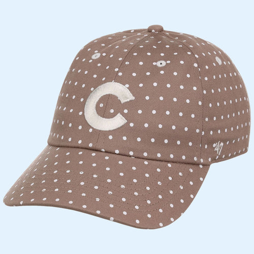 Lids Hat Drop Polka Dot Collection Merch Chicago Cubs 47 Clean Up Hat Embroidered Fans Gifts