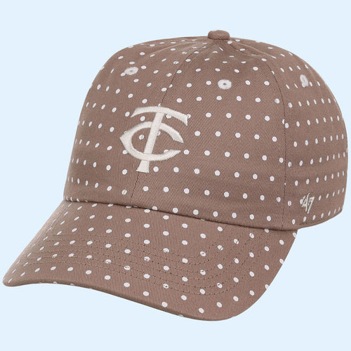 Lids Hat Drop Polka Dot Collection Merch Minnesota Twins 47 Clean Up Hat Embroidered Gifts