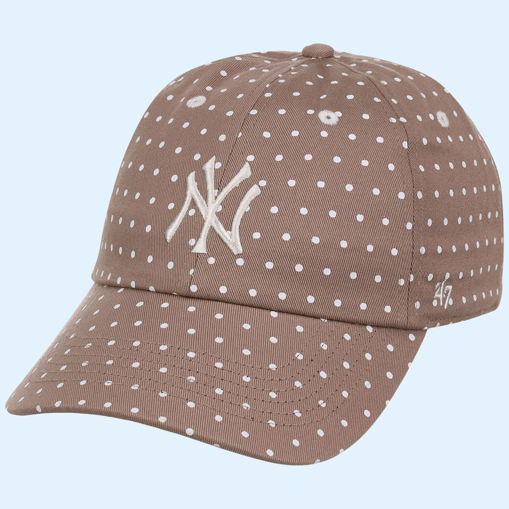 Lids Hat Drop Polka Dot Collection Merch New York Yankees 47 Clean Up Hat Embroidered Fans Gifts
