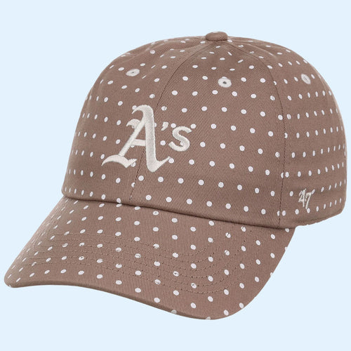 Lids Hat Drop Polka Dot Collection Merch Oakland Athletics 47 Clean Up Hat Embroidered Fans Gifts