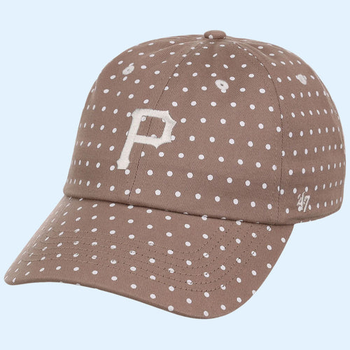 Lids Hat Drop Polka Dot Collection Merch Pittsburgh Pirates 47 Clean Up Hat Embroidered Gifts