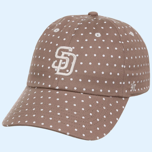 Lids Hat Drop Polka Dot Collection Merch San Diego Padres 47 Clean Up Hat Embroidered Gifts