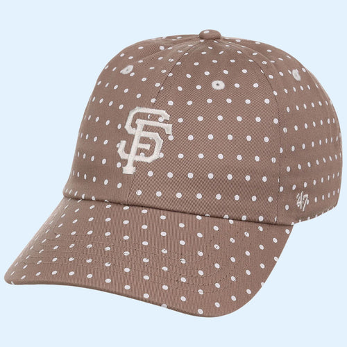 Lids Hat Drop Polka Dot Collection Merch San Francisco Giants 47 Clean Up Hat Embroidered Gifts