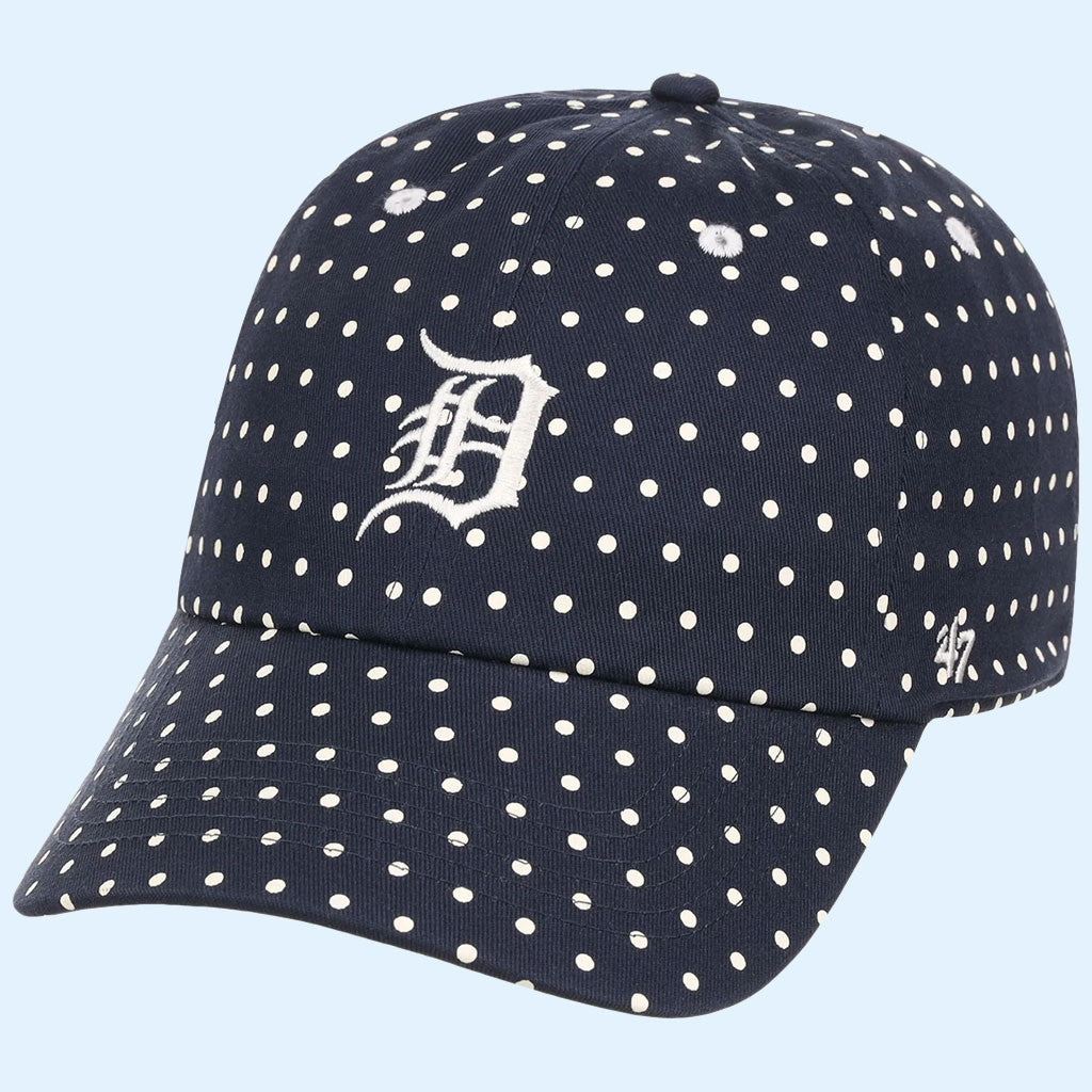 Lids Hat Drop Polka Dot Collection Merch Detroit Tigers 47 Hat Embroidered Gifts For Fans