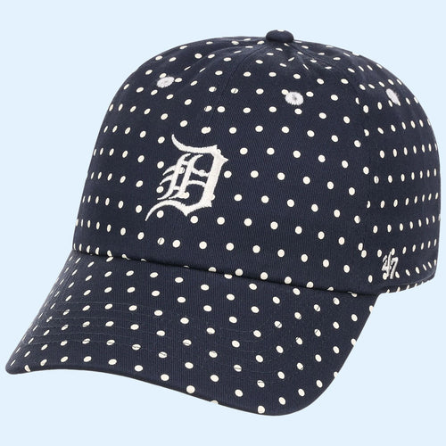 Lids Hat Drop Polka Dot Collection Merch Detroit Tigers 47 Hat Embroidered Gifts For Fans