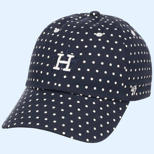 Lids Hat Drop Polka Dot Collection Merch Houston Astros 47 Hat Embroidered Gifts For BFF