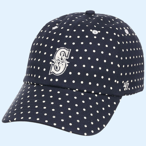 Lids Hat Drop Polka Dot Collection Merch Seattle Mariners 47 Hat Embroidered Gifts For Fans