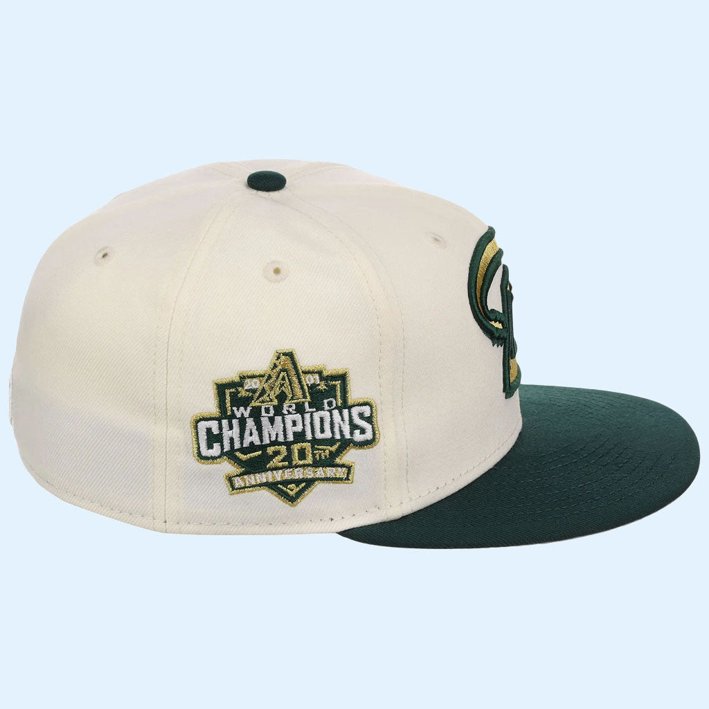 Lids Hat Drop Gilded Ivy Collection Merch Arizona Diamondbacks New Era Snapback Hat Embroidered