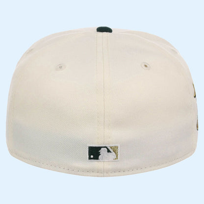 Lids Hat Drop Gilded Ivy Collection Merch Atlanta Braves New Era Snapback Hat Embroidered Gifts