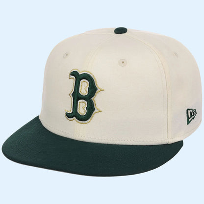 Lids Hat Drop Gilded Ivy Collection Merch Boston Red Sox New Era Snapback Hat Embroidered