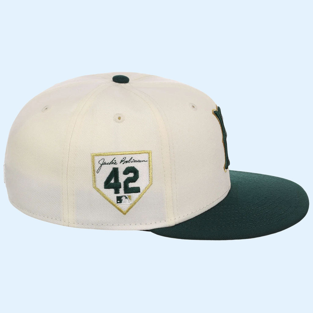 Lids Hat Drop Gilded Ivy Collection Merch Brooklyn Dodgers New Era Snapback Hat Embroidered