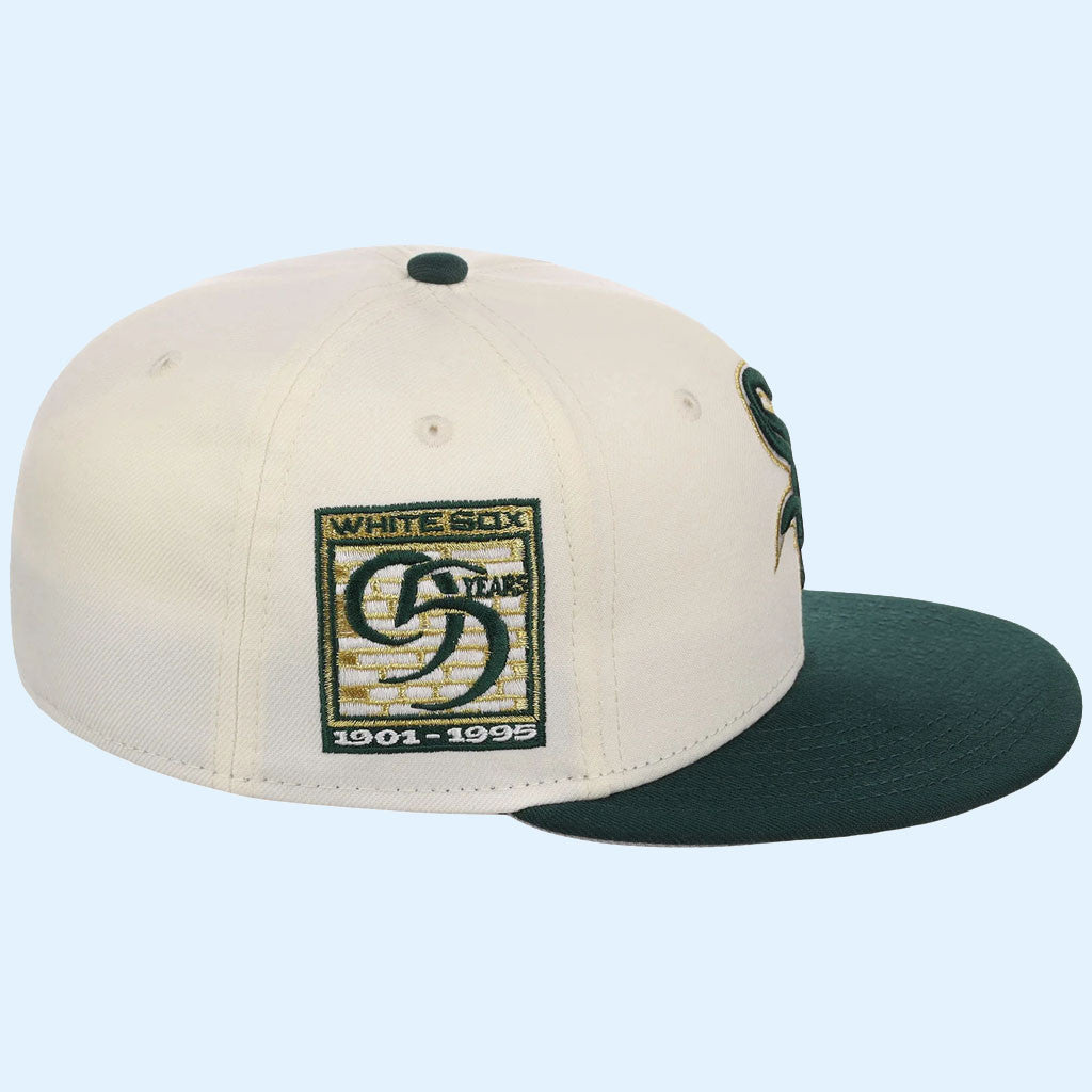 Lids Hat Drop Gilded Ivy Collection Merch Chicago White Sox New Era Snapback Hat Embroidered
