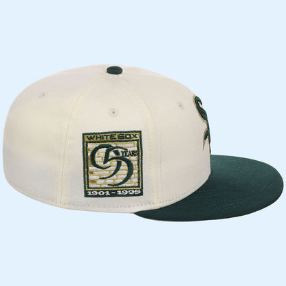 Lids Hat Drop Gilded Ivy Collection Merch Chicago White Sox New Era Snapback Hat Embroidered