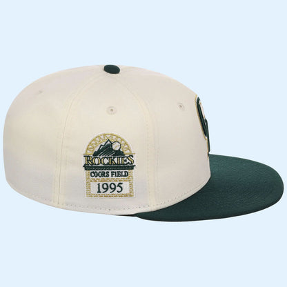 Lids Hat Drop Gilded Ivy Collection Merch Colorado Rockies New Era Snapback Hat Embroidered
