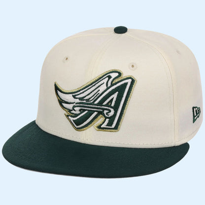 Lids Hat Drop Gilded Ivy Collection Merch Los Angeles Angels New Era Snapback Hat Embroidered