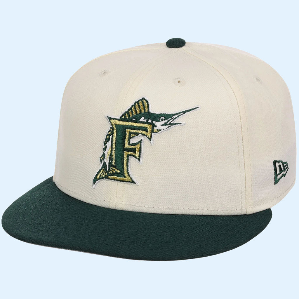 Lids Hat Drop Gilded Ivy Collection Merch Miami Marlins New Era Snapback Hat Embroidered