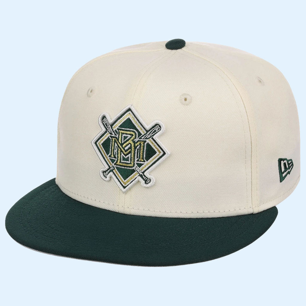 Lids Hat Drop Gilded Ivy Collection Merch Milwaukee Brewers New Era Snapback Hat Embroidered