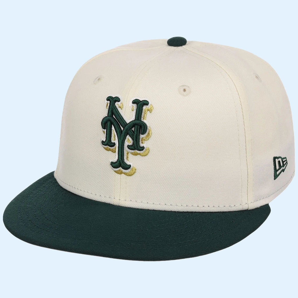 Lids Hat Drop Gilded Ivy Collection Merch New York Mets New Era Snapback Hat Embroidered