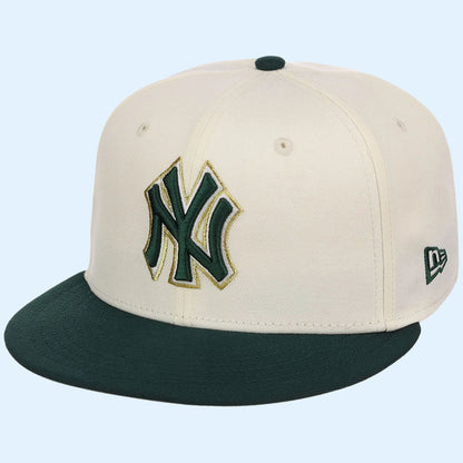 Lids Hat Drop Gilded Ivy Collection Merch New York Yankees New Era Snapback Hat Embroidered