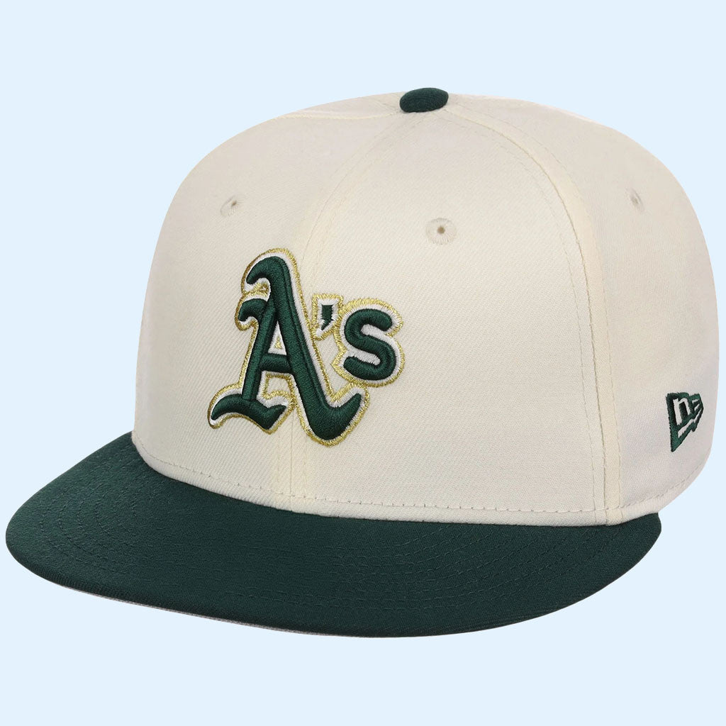 Lids Hat Drop Gilded Ivy Collection Merch Oakland Athletics New Era Snapback Hat Embroidered