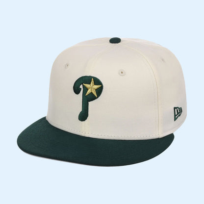 Lids Hat Drop Gilded Ivy Collection Merch Philadelphia Phillies New Era Snapback Hat Embroidered