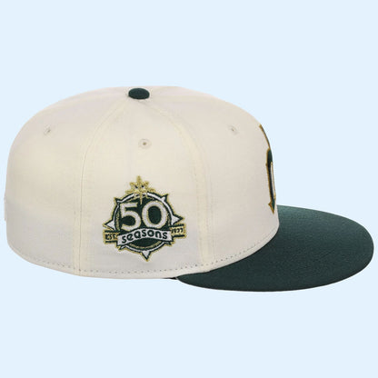 Lids Hat Drop Gilded Ivy Collection Merch Seattle Mariners New Era Snapback Hat Embroidered