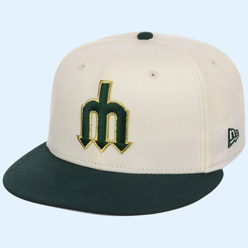 Lids Hat Drop Gilded Ivy Collection Merch Seattle Mariners New Era Snapback Hat Embroidered
