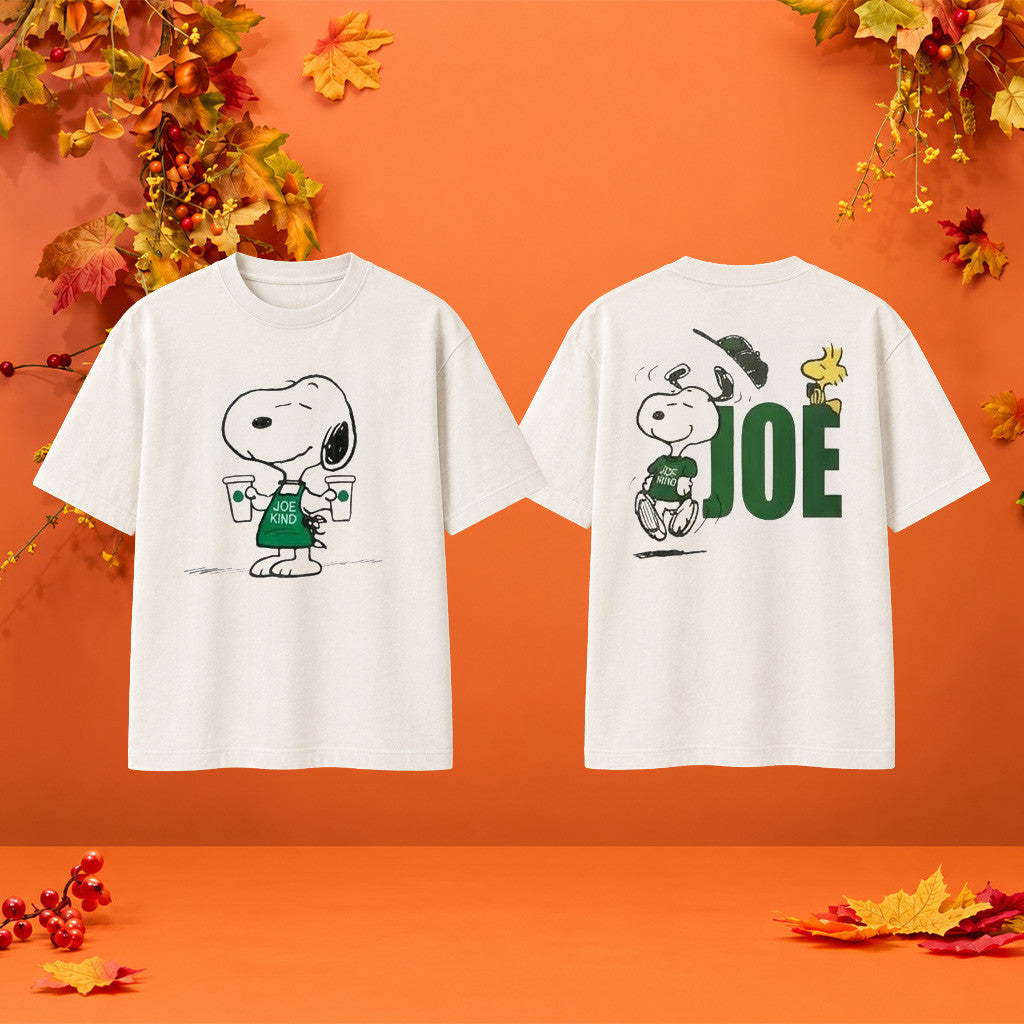 Starbucks X Peanuts Merch 2026 Snoopy T-Shirt Joe Kind Shirt Starbucks Snoopy Collection Gear