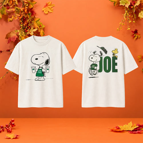 Starbucks X Peanuts Merch 2026 Snoopy T-Shirt Joe Kind Shirt Starbucks Snoopy Collection Gear