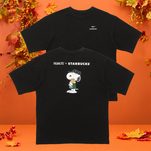 Starbucks X Peanuts Merch 2026 Snoopy T-Shirt Starbucks Snoopy Collection Apparel Gift For BFF