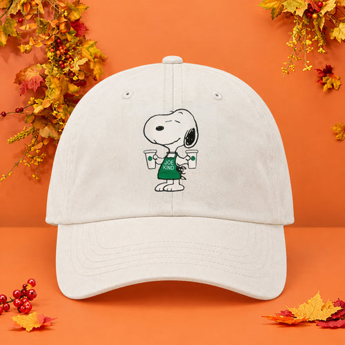Starbucks X Peanuts Merch 2026 Snoopy Hat Joe Kind Baseball Cap Coffee Lover Gift For Friends