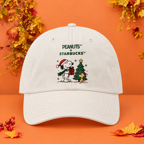 Starbucks X Peanuts Merch 2026 Snoopy Hat Starbucks Snoopy Collection Cap Gifts For Christmas